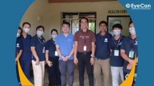 Eye Can Philippines team at Bagbaguin Health Center, Santa Maria, Bulacan