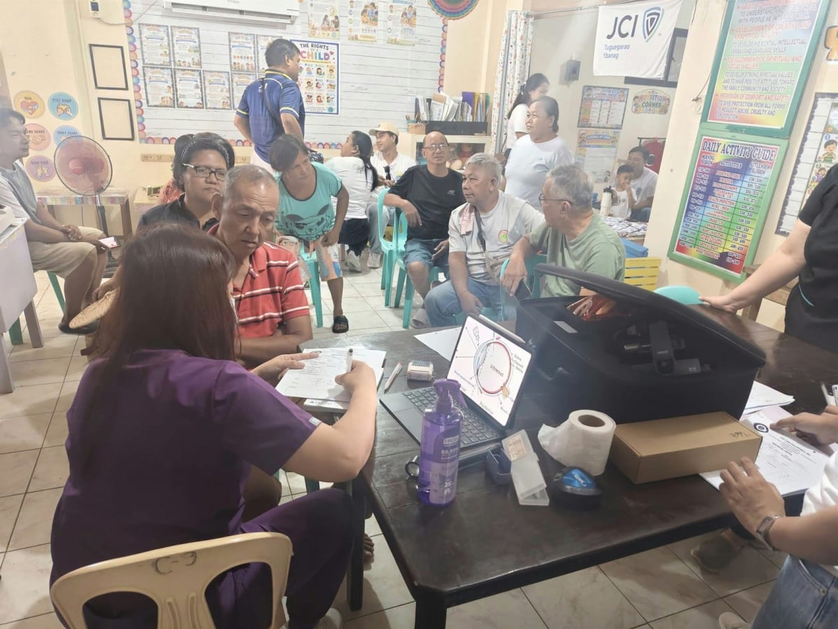 Eye consultation during Project BALIK TANAW in Tuguegarao City